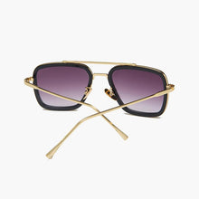 Load image into Gallery viewer, Fashion Square Iron Man Sunglasses Men's Women Metal Retro Outdoor Glasses UV400
