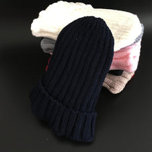 Load image into Gallery viewer, Winter Brand Female Fur Pom Poms hat Winter Hat For Women Girl 's Hat Knitted Beanies Cap Hat Thick Women Skullies Beanies