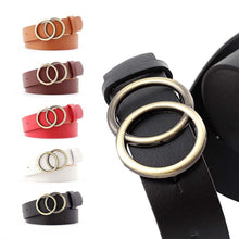 Load image into Gallery viewer, Women's Belt Jeans Fashion Design Women's Gold Belt Leather Strap High Quality Belt Girl 2019 New Hot Belt Dress