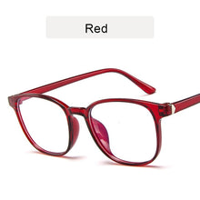 Load image into Gallery viewer, KOTTDO Retro Mens Glasses Frame Fashion Computer Eyeglasses Frame Women Anti-blue Light Transparent Clear Pink Plastic Frame