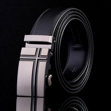 Load image into Gallery viewer, 2020 Famous Brand Belt Men Top Quality Genuine Luxury Leather Belts for Men Strap Male Metal Automatic Buckle men belts