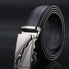 Load image into Gallery viewer, 2020 Famous Brand Belt Men Top Quality Genuine Luxury Leather Belts for Men Strap Male Metal Automatic Buckle men belts
