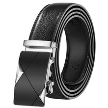 Load image into Gallery viewer, 2020 Famous Brand Belt Men Top Quality Genuine Luxury Leather Belts for Men Strap Male Metal Automatic Buckle men belts