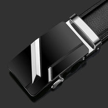 Load image into Gallery viewer, 2020 Famous Brand Belt Men Top Quality Genuine Luxury Leather Belts for Men Strap Male Metal Automatic Buckle men belts