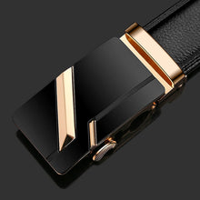 Load image into Gallery viewer, 2020 Famous Brand Belt Men Top Quality Genuine Luxury Leather Belts for Men Strap Male Metal Automatic Buckle men belts