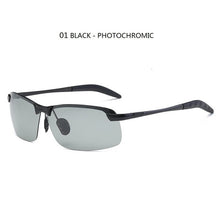 Load image into Gallery viewer, Photochromic Sunglasses Men Polarized Driving Chameleon Glasses Male Change Color Sun Glasses Day Night Vision Driver's Eyewear