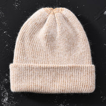 Load image into Gallery viewer, 2017 New Winter Hat for Women Rabbit Cashmere Knitted Beanies Thick Warm Vogue Ladies Wool Angora Hat Female Beanie Hats