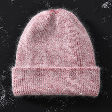 Load image into Gallery viewer, 2017 New Winter Hat for Women Rabbit Cashmere Knitted Beanies Thick Warm Vogue Ladies Wool Angora Hat Female Beanie Hats