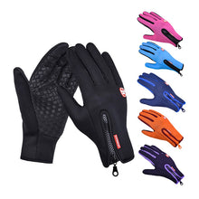 Load image into Gallery viewer, Mens Winter Warm Gloves Touch Screen Fishing Waterproof Lady Ski Autumn Breathable Sport Ridding Windproof Women Non-Slip Gloves