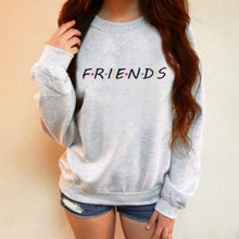 Load image into Gallery viewer, 2020 NEW Fashion Womens Letters FRIENDS Print Long Sleeve Hoodie Sweatshirt Ladies Slouch Pullover Jumper Tops 5 Colors S M L XL