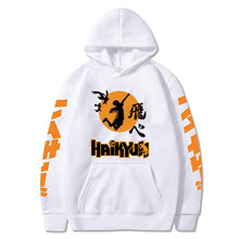 Load image into Gallery viewer, 2020 Japan Anime Haikyuu Cosplay Hoodie Women Men Harajuku Sweatshirt Karasuno High School Pullover Hooded Jacket Sportswear