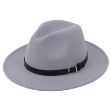 Load image into Gallery viewer, Classic British Fedora Hat Men Women Imitation Woolen Winter Felt Hats Fashion Jazz Hat Chapeau Wholesale