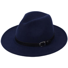 Load image into Gallery viewer, Classic British Fedora Hat Men Women Imitation Woolen Winter Felt Hats Fashion Jazz Hat Chapeau Wholesale
