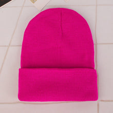 Load image into Gallery viewer, Winter Hats for Woman New Beanies Knitted Fluorescent Hat Girls Autumn Female Beanie Caps Warmer Bonnet Ladies Casual Cap