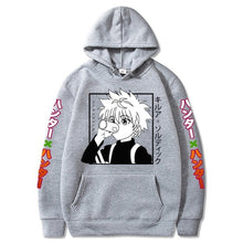 Load image into Gallery viewer, 2020 Hot Anime Hunter X Hunter Hoodies Men/women Fashion Hip Hop Harajuku New High Quality killua eyes Hoodies and Sweatshirt