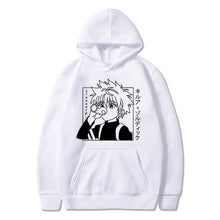 Load image into Gallery viewer, Japanese Anime Funny Killua Eyes Killua HxH Hoodies 2020 Winter Japan Style Hunter X Hunter Sweatshirts Streetwear for Women/men