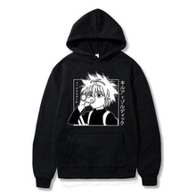 Load image into Gallery viewer, Japanese Anime Funny Killua Eyes Killua HxH Hoodies 2020 Winter Japan Style Hunter X Hunter Sweatshirts Streetwear for Women/men