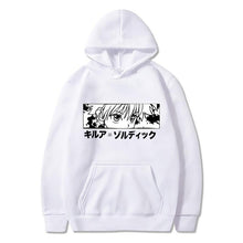 Load image into Gallery viewer, Japanese Anime Funny Killua Eyes Killua HxH Hoodies 2020 Winter Japan Style Hunter X Hunter Sweatshirts Streetwear for Women/men