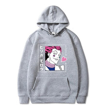 Load image into Gallery viewer, Japanese Anime Funny Killua Eyes Killua HxH Hoodies 2020 Winter Japan Style Hunter X Hunter Sweatshirts Streetwear for Women/men