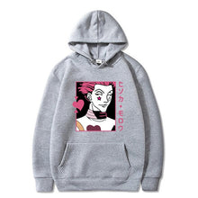 Load image into Gallery viewer, Japanese Anime Funny Killua Eyes Killua HxH Hoodies 2020 Winter Japan Style Hunter X Hunter Sweatshirts Streetwear for Women/men