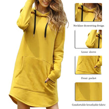Load image into Gallery viewer, New Hoodie Women Dress Casual Hooded Pocket Long Sleeve Pullover Sweatshirts Womens Fashion Hooded Autumn Winter Dropshipping