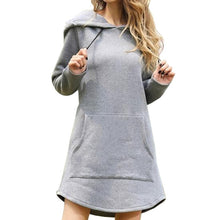 Load image into Gallery viewer, New Hoodie Women Dress Casual Hooded Pocket Long Sleeve Pullover Sweatshirts Womens Fashion Hooded Autumn Winter Dropshipping