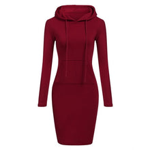 Load image into Gallery viewer, New Hoodie Women Dress Casual Hooded Pocket Long Sleeve Pullover Sweatshirts Womens Fashion Hooded Autumn Winter Dropshipping