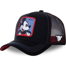 Load image into Gallery viewer, New Brand Anime Cartoon Mickey DONALD Duck Snapback Cotton Baseball Cap Men Women Hip Hop Dad Mesh Hat Trucker Hat Dropshipping