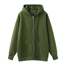 Load image into Gallery viewer, Oversize Girls Thick Hoodies 2021 Spring Fashion Ladies Streetwear Fleece Outfits Casual Boyfriend Hoodies Unisex Women Chic