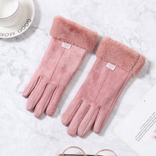 Load image into Gallery viewer, Women Gloves Winter Touch Screen 2020 Female Suede Furry Warm Full Finger Gloves Lady Winter Outdoor Sport Driving Women Gloves