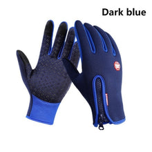 Load image into Gallery viewer, Mens Winter Warm Gloves Touch Screen Fishing Waterproof Lady Ski Autumn Breathable Sport Ridding Windproof Women Non-Slip Gloves
