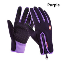 Load image into Gallery viewer, Mens Winter Warm Gloves Touch Screen Fishing Waterproof Lady Ski Autumn Breathable Sport Ridding Windproof Women Non-Slip Gloves
