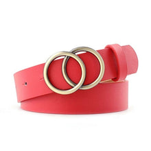 Load image into Gallery viewer, Women&#39;s Belt Jeans Fashion Design Women&#39;s Gold Belt Leather Strap High Quality Belt Girl 2019 New Hot Belt Dress
