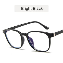 Load image into Gallery viewer, KOTTDO Retro Mens Glasses Frame Fashion Computer Eyeglasses Frame Women Anti-blue Light Transparent Clear Pink Plastic Frame
