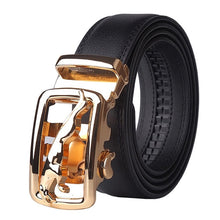 Load image into Gallery viewer, 2020 Famous Brand Belt Men Top Quality Genuine Luxury Leather Belts for Men Strap Male Metal Automatic Buckle men belts
