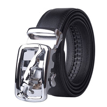 Load image into Gallery viewer, 2020 Famous Brand Belt Men Top Quality Genuine Luxury Leather Belts for Men Strap Male Metal Automatic Buckle men belts
