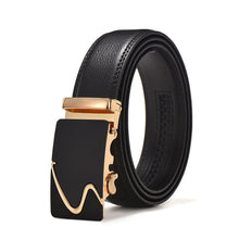 Load image into Gallery viewer, 2020 Famous Brand Belt Men Top Quality Genuine Luxury Leather Belts for Men Strap Male Metal Automatic Buckle men belts
