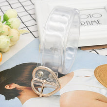 Load image into Gallery viewer, PKWYKLRE New sweetheart buckle with adjustable ladies luxury brand cute Heart-shaped thin belt high quality punk fashion belts
