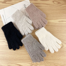 Load image into Gallery viewer, Gloves women&#39;s winter  cute plush warm riding gloves women gloves  womens gloves  women winter gloves  winter gloves women
