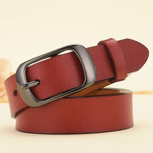 Load image into Gallery viewer, DINISITON New Women Genuine Leather Belt For Female Strap Casual All-match Ladies Adjustable Belts Designer High Quality Brand
