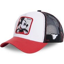 Load image into Gallery viewer, New Brand Anime Cartoon Mickey DONALD Duck Snapback Cotton Baseball Cap Men Women Hip Hop Dad Mesh Hat Trucker Hat Dropshipping
