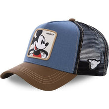 Load image into Gallery viewer, New Brand Anime Cartoon Mickey DONALD Duck Snapback Cotton Baseball Cap Men Women Hip Hop Dad Mesh Hat Trucker Hat Dropshipping

