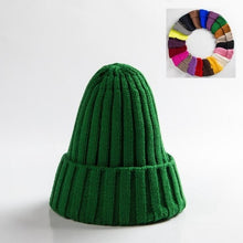 Load image into Gallery viewer, Unisex Hat Cotton Blends Solid Warm Soft HIP HOP Knitted Hats Men Winter Caps Women&#39;s Skullies Beanies For Girl Wholesale шляпа

