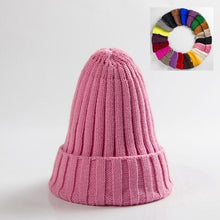 Load image into Gallery viewer, Unisex Hat Cotton Blends Solid Warm Soft HIP HOP Knitted Hats Men Winter Caps Women&#39;s Skullies Beanies For Girl Wholesale шляпа
