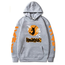 Load image into Gallery viewer, 2020 Japan Anime Haikyuu Cosplay Hoodie Women Men Harajuku Sweatshirt Karasuno High School Pullover Hooded Jacket  Sportswear
