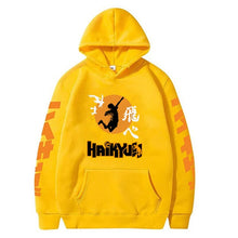 Load image into Gallery viewer, 2020 Japan Anime Haikyuu Cosplay Hoodie Women Men Harajuku Sweatshirt Karasuno High School Pullover Hooded Jacket  Sportswear
