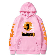 Load image into Gallery viewer, 2020 Japan Anime Haikyuu Cosplay Hoodie Women Men Harajuku Sweatshirt Karasuno High School Pullover Hooded Jacket  Sportswear
