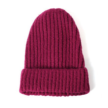 Load image into Gallery viewer, 2020 New Womens Beanie Hat warm Autumn Women Wool Knit Beanie Hat Cuff Beanie Watch Cap for Girls Spring Skull Hats for Female
