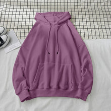 Load image into Gallery viewer, Privathinker Woman&#39;s Sweatshirts Solid 12 Colors Korean Female Hooded Pullovers 2020 Cotton Thicken Warm Oversized Hoodies Women
