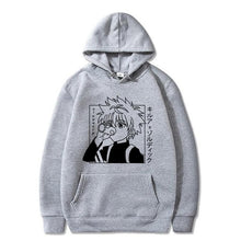 Load image into Gallery viewer, Japanese Anime Funny Killua Eyes Killua HxH Hoodies 2020 Winter Japan Style Hunter X Hunter Sweatshirts Streetwear for Women/men
